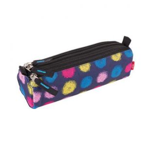 Piórnik tuba Easy Spokey 22x6x8cm, 3 zamki